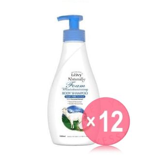Leivy Naturally - Foam Moisturising Body Shampoo With Goat's Milk And Coconut Extract (x12) (Bulk Box)
