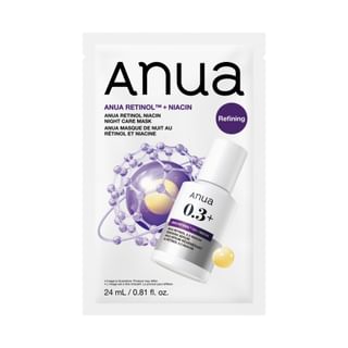 Anua - Retinol Niacin Night Care Mask