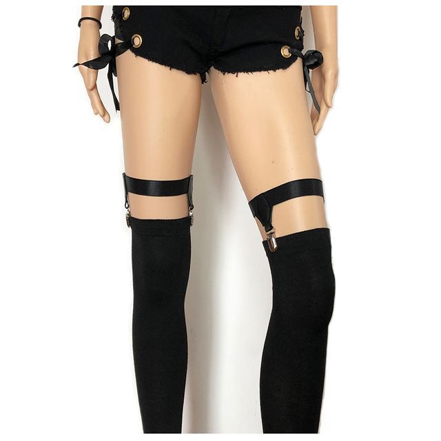 leather thigh garter