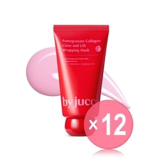 by juccy - Pomegranate Collagen Glow and Lift Wrapping Mask (x12) (Bulk Box)