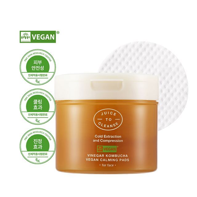 JUICE TO CLEANSE - Vinegar Kombucha Vegan Calming Pads