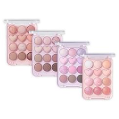 colorgram - Pin Point Eyeshadow Palette - 4 Types