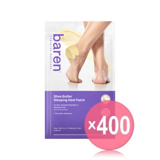 baren - Shea Butter Sleeping Heel Patch 2 pcs (x400) (Bulk Box)