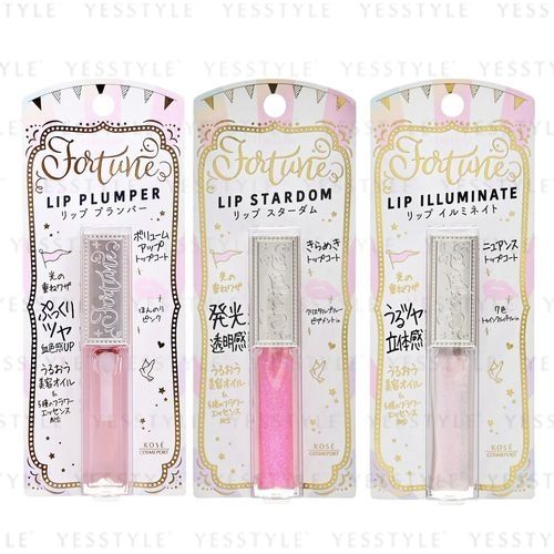 Fortune Nuance Lip Gloss 5.5ml - 3 Types