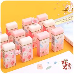 默默爱 - 樱花印花橡皮擦 默默爱 - 樱花印花橡皮擦