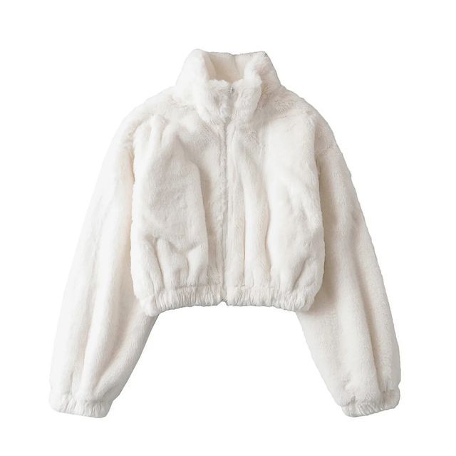 Beauphonia-Fluffy Zip Jacket