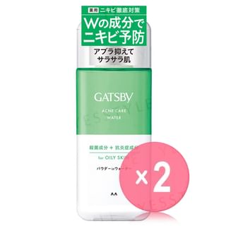Mandom - Gatsby Acne Care Water 2pcs Bundle Set