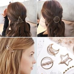 Coolgirl - Geometric Hair Clip (Various Designs) Coolgirl - Geometric Hair Clip (Various Designs)