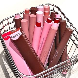 Gege Bear - Pink Mist Lipstick Pen - 1-4