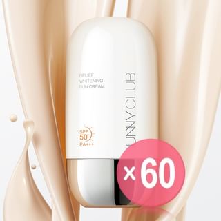 UNNY CLUB - Relief Whitening Tinted Sun Cream SPF50+ PA+++ (x60) (Bulk Box)