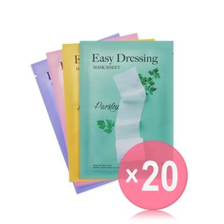 SKINFOOD - Easy Dressing Mask Sheet - 4 Types (x20) (Bulk Box)