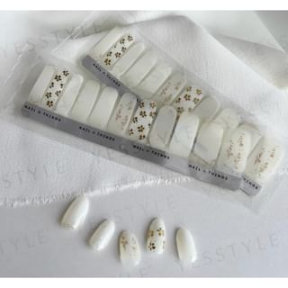 NAIL n THINGS - ND18 Cullinan Pure Self-Adhesive Design Nail Polish Wraps 