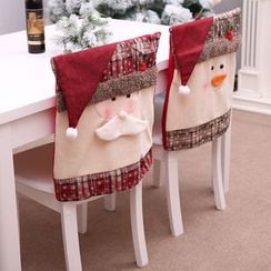 Fiesta - Christmas Santa / Snowman Chair Slipcover