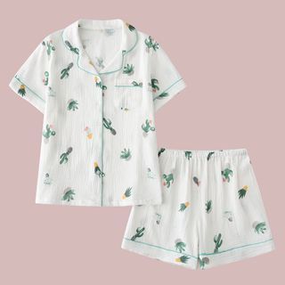 Miaowsha - Pajama Set: Cactus Print 