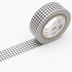 mt - mt Masking Tape: mt deco Grid Black mt - mt Masking Tape: mt deco Grid Black