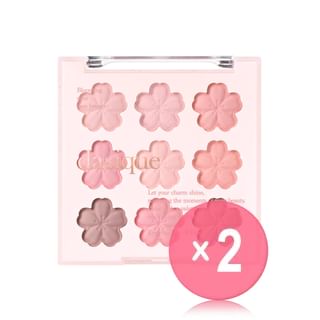 dasique - Shadow Palette Sweet Blossom Collection 2pcs Bundle Set