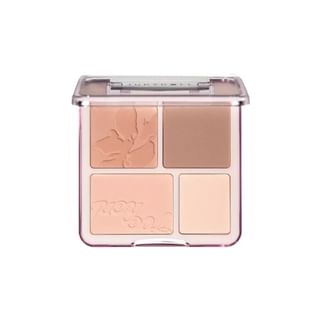 Judydoll - 4 Color Blush & Highlight Palette - 10 Types