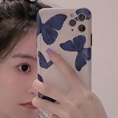 BABYCASE - 蝴蝶印花手机保护套 - iPhone 11 Pro Max / 11 Pro / 11 / SE / XS Max / XS / XR / X / SE 2 / 8 / 8 Plus / 7 / 7 Plus BABYCASE - 蝴蝶印花手机保护套 - iPhone 11 Pro Max / 11 Pro / 11 / SE / XS Max / XS / XR / X / SE 2 / 8 / 8 Plus / 7 / 7 Plus