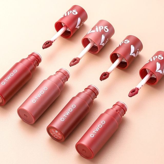 O-TWO-O-Velvet Matte Lip Cheek Mud 7-11 - Rouge à lèvres et blush mat
