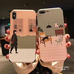 Huella - 卡通插画简约手机壳For iPhone 6 / 6S / 6 Plus / 7 / 7 Plus / 8 / 8 Plus / X / XS / XR / XS Max Huella - 卡通插画简约手机壳For iPhone 6 / 6S / 6 Plus / 7 / 7 Plus / 8 / 8 Plus / X / XS / XR / XS Max