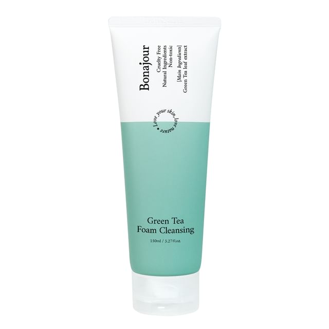 BONAJOUR-Green Tea Foam Cleansing