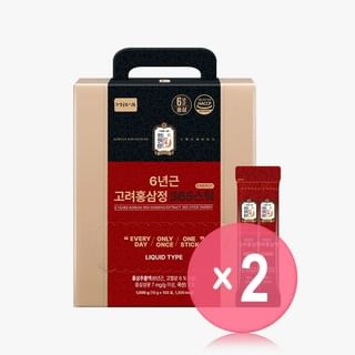 JUNGWONSAM - 6 Years Korean Red Ginseng Extract 365 Stick Energy 2pcs Bundle Set