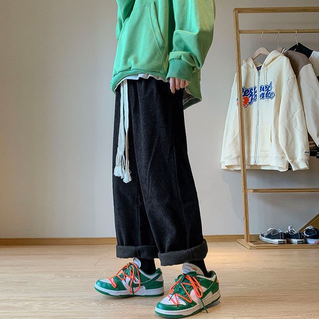 fleece lined corduroy pants