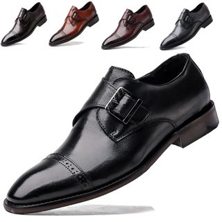 genuine leather dress shoes