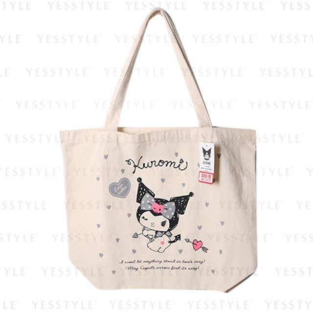 DAISO Sanrio Kuromi Tote Bag YesStyle