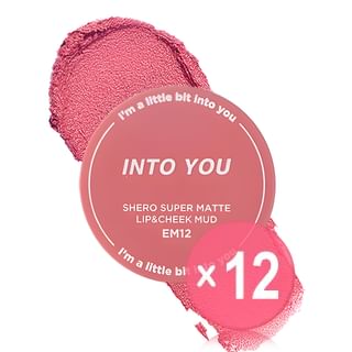 INTO YOU - Canned Lip & Cheek Mud - 3 Colors (x12) (Bulk Box)