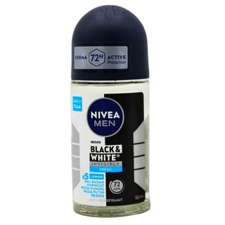 NIVEA - Men Invisible Black & White Fresh Deodorant Roll On