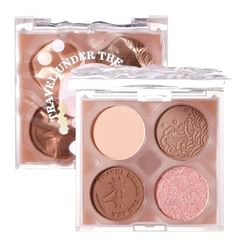 xixi - 4 Shades Eyeshadow Palette - SoftCloud