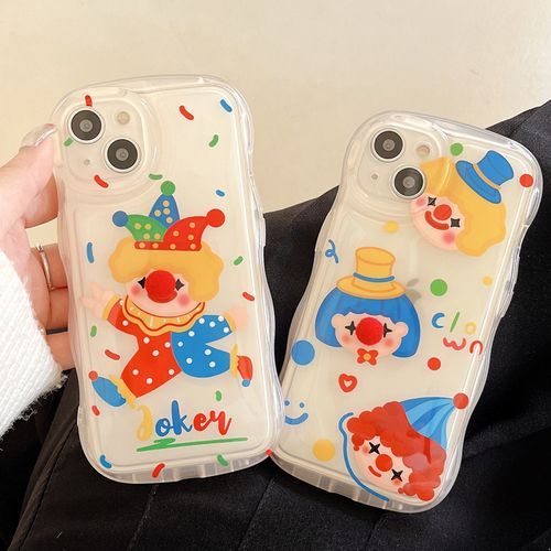 Clown Phone Case iPhone 14 Pro Max 14 Pro 14 Max 14 13 Pro Max 13 Pro 13 13 mini 12 Pro Max 12 Pro 12 12 mini 11 Pro Max