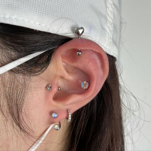 PANGU-Alloy Ear Cuff Huggie Earring Stud Earring Various Designs