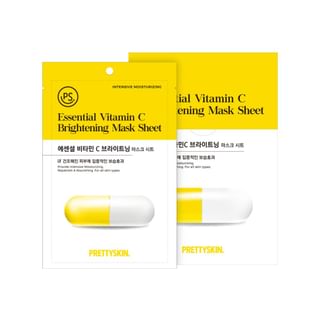 Pretty skin - Essential Vitamin C Brightening Mask Sheet Set