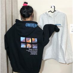 Iduna - 前字母口袋连帽卫衣 Iduna - 前字母口袋连帽卫衣