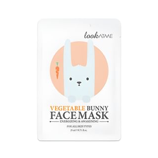 lookATME - Vegetable Bunny Face Mask 1pc
