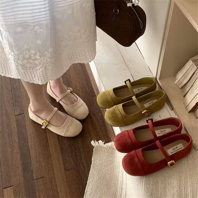 Asterisk-Mary Jane Shoes