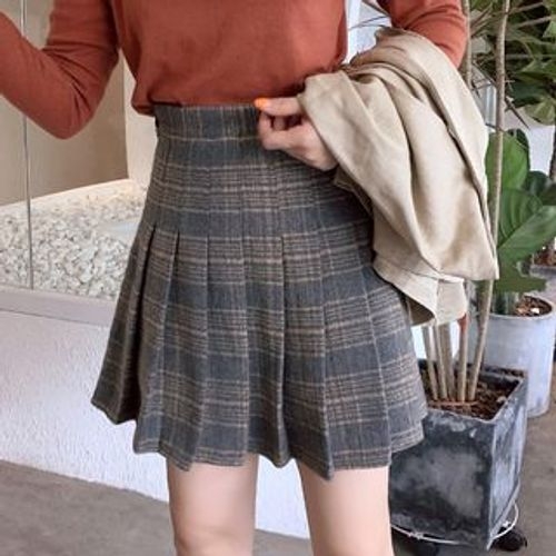 Eden's Corner - Plaid Pleated Skirt | YesStyle