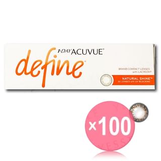 ACUVUE - 1 Day Define Lacreon Color Lens Natural Shine 30 pcs (x100) (Bulk Box)