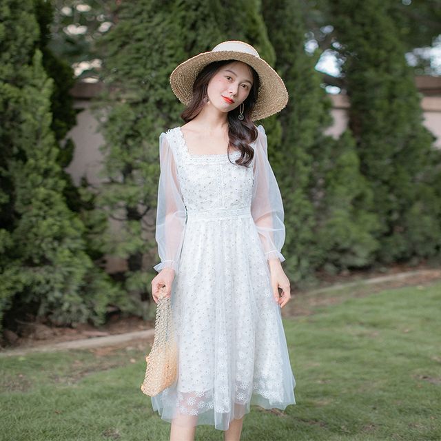 fit and flare bridal dress Casablanca Bridal 2546 Sylvie Wedding Dress fit and flare sweetheart lace Bridal Gown 8 / Champagne/Nude/Ivory main image 1
