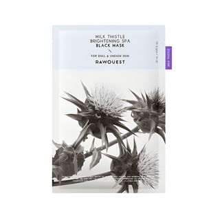 RAWQUEST - Milk Thistle Brightening SPA Black Mask