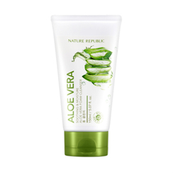 NATURE REPUBLIC - Mousse nettoyante apaisante et hydratante à l’aloe vera 150 ml NATURE REPUBLIC - Mousse nettoyante apaisante et hydratante à l’aloe vera 150 ml