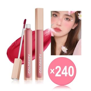 COLORKEY - Matte Liquid Lipgloss - 3 Colors (x240) (Bulk Box)