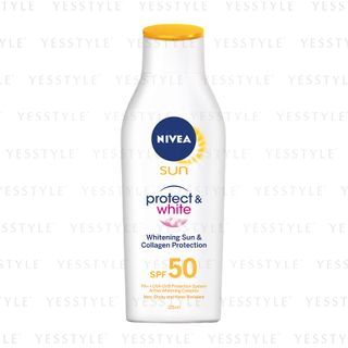 Volwassen teller Spektakel Buy NIVEA - Sun Protect & White Body Lotion SPF 50 in Bulk |  AsianBeautyWholesale.com