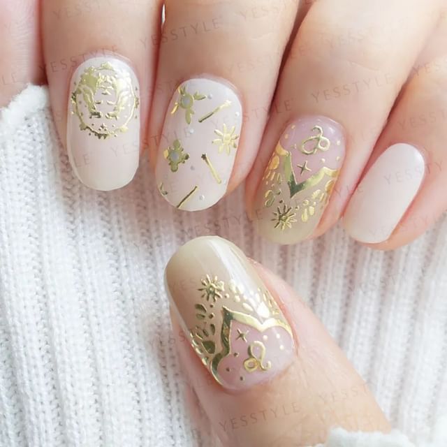 Lunacaca-Leo Constellation Nail Art Stickers