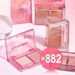 ROZO - Mini Two-Tone Eyeshadow Palette - 4 Types (x882) (Bulk Box)