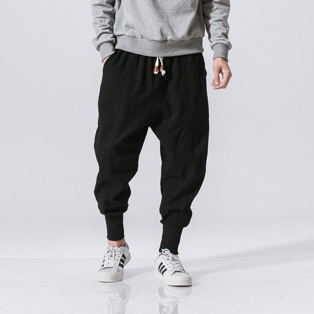 Lefitt-Linen Jogger Pants