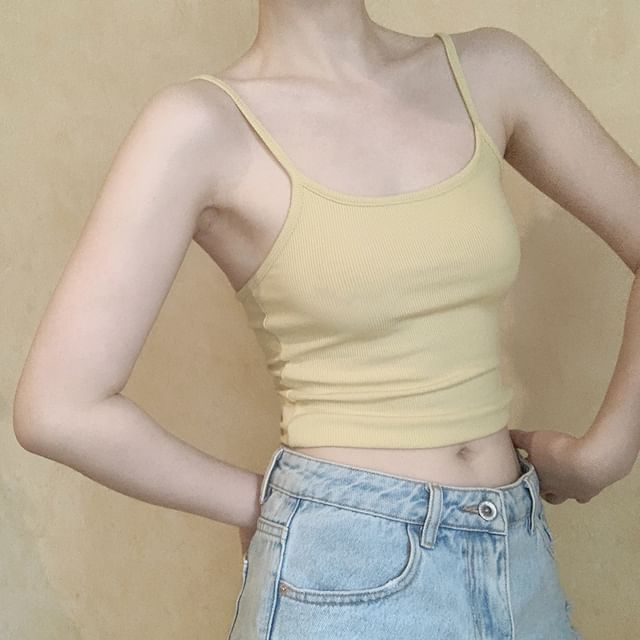 Glotto-Crop Camisole Top Various Designs