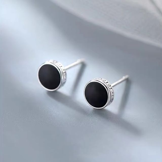 Parskletie-Sterling Silver Stud Earring